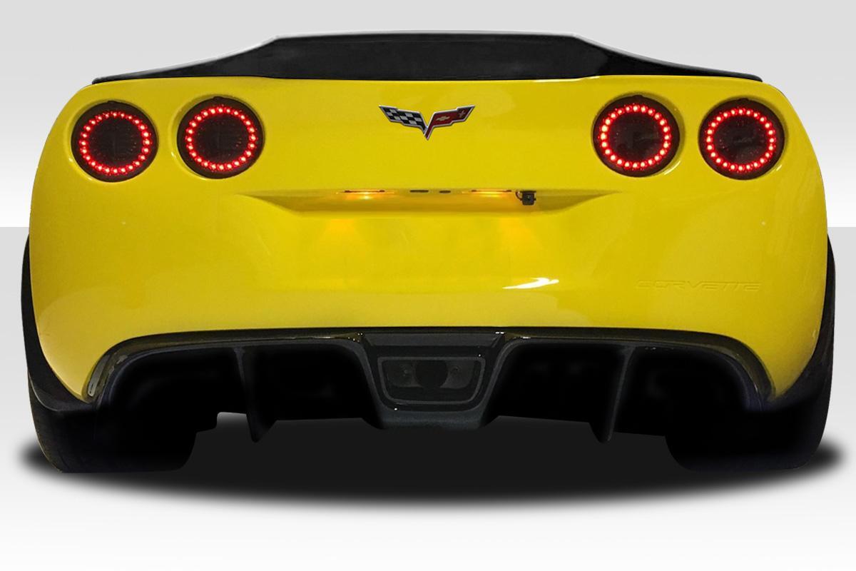 2005-2013 Chevrolet Corvette C6 GTC Wing Spoiler, Fiberglass - view 2