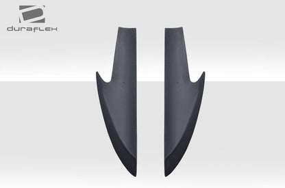 2005-2013 Chevrolet Corvette C6 Stingray Look Window Rails, Fiberglass - view 5