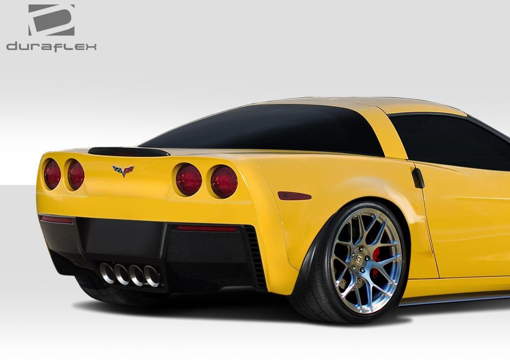 2005-2013 Chevrolet Corvette C6 Stingray Z Rear Bumper Cover - view 3
