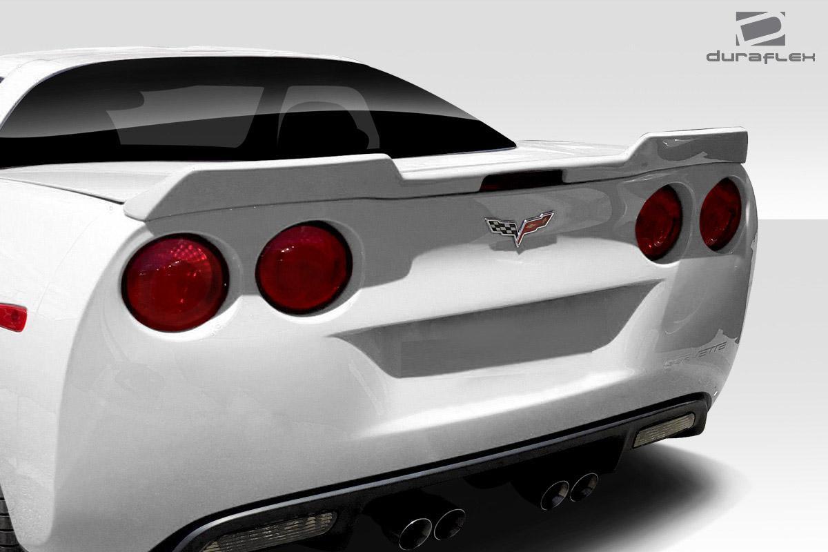 2005-2013 Chevrolet Corvette C6 Wickerbill Rear Wing Spoiler - view 1
