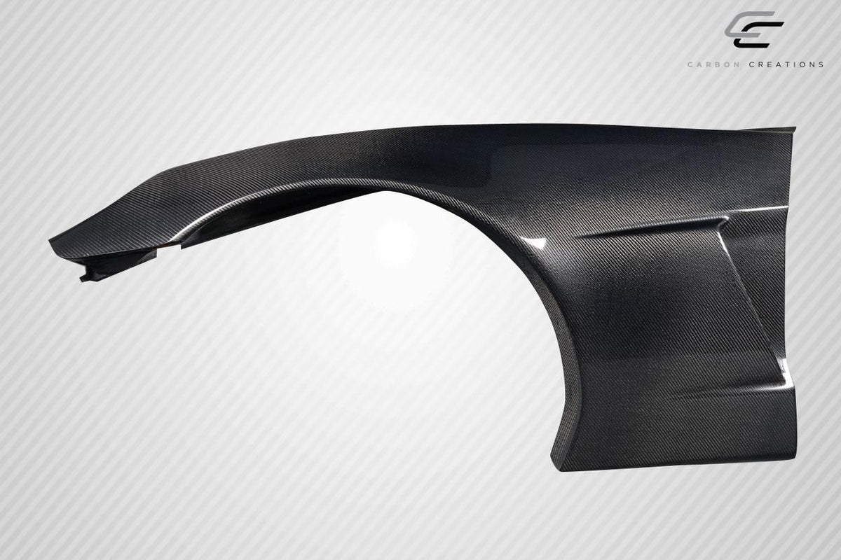 2005-2013 Chevrolet Corvette Z06 Look Front Fenders, Carbon Fiber - view 4