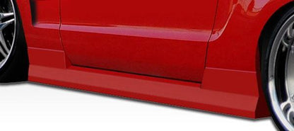 2005-2014 Ford Mustang Circuit Side Skirts Rocker Panels, Fiberglass - view 1