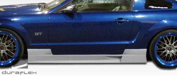 2005-2014 Ford Mustang GT Concept Side Skirts Rocker Panels - view 6