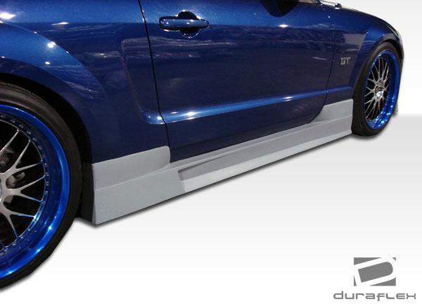 2005-2014 Ford Mustang GT Concept Side Skirts Rocker Panels - view 8