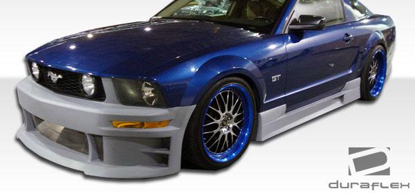 2005-2014 Ford Mustang GT Concept Side Skirts Rocker Panels - view 9