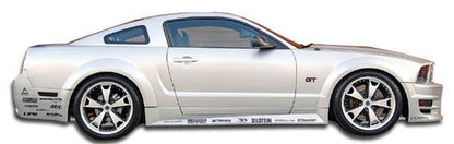 2005-2014 Ford Mustang GT500 Wide Body Side Skirts Rocker Panels - view 1