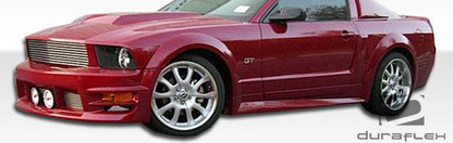 2005-2014 Ford Mustang GT500 Wide Body Side Skirts Rocker Panels - view 7