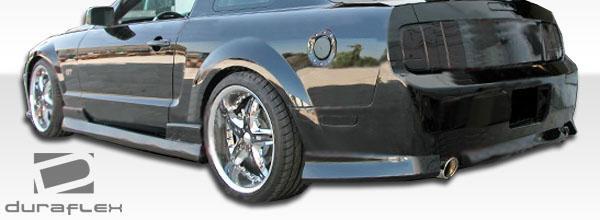 2005-2014 Ford Mustang Stallion Side Skirts Rocker Panels, Fiberglass - view 5