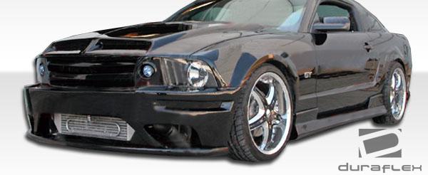 2005-2014 Ford Mustang Stallion Side Skirts Rocker Panels, Fiberglass - view 8