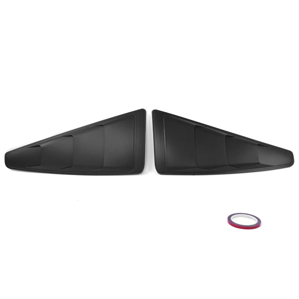 2005-2014 Ford Mustang LV Style Quarter Window Louvers