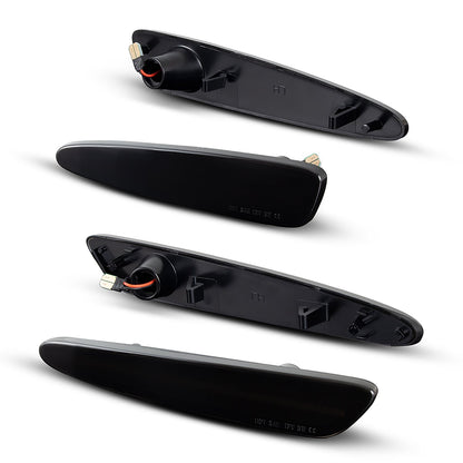 2005-2013 Chevrolet Corvette C6 Smoke White LED Side Marker