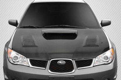 2006-2007 Subaru Impreza WRX STI DriTech C-1 Hood, Carbon Fiber - view 1
