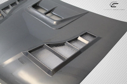 2006-2007 Subaru Impreza WRX STI DriTech TS-1 Hood, Carbon Fiber - view 6