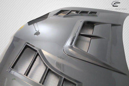 2006-2007 Subaru Impreza WRX STI DriTech TS-1 Hood, Carbon Fiber - view 7