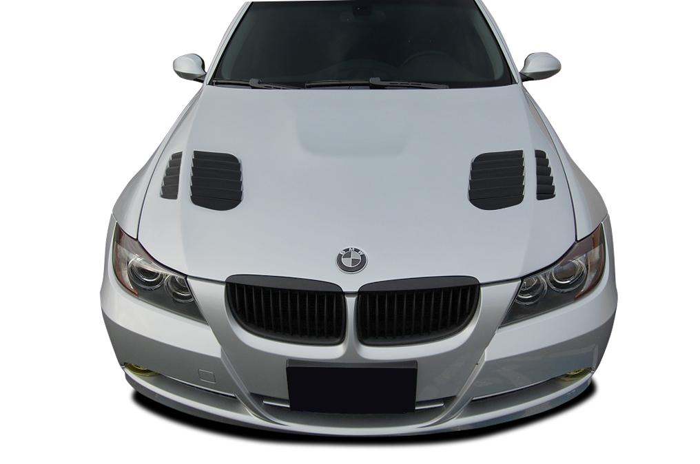 2006-2008 BMW 3 Series E90 4DR AF-1 Hood, Fiberglass - view 1