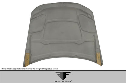 2006-2008 BMW 3 Series E90 4DR AF-1 Hood, Fiberglass - view 11