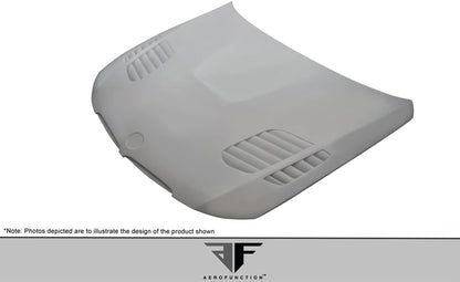 2006-2008 BMW 3 Series E90 4DR AF-1 Hood, Fiberglass - view 6