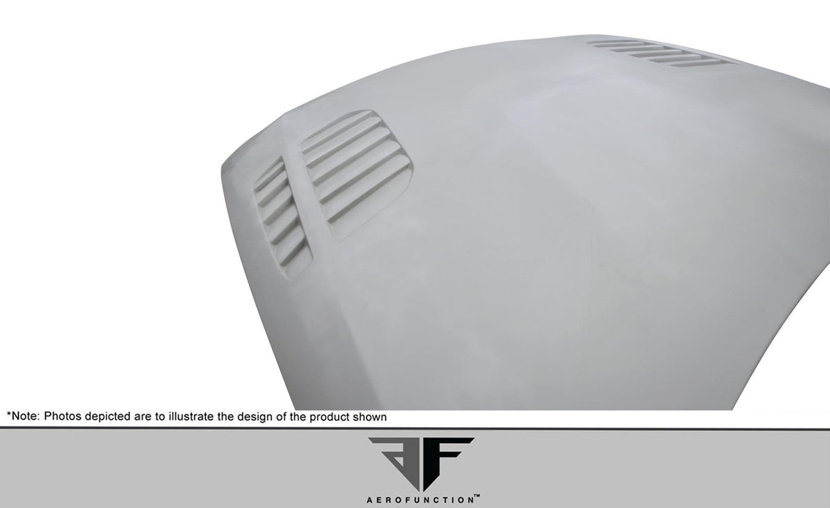 2006-2008 BMW 3 Series E90 4DR AF-1 Hood, Fiberglass - view 7