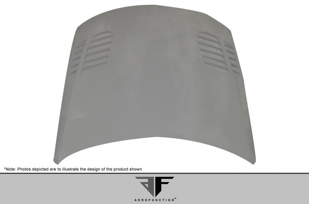 2006-2008 BMW 3 Series E90 4DR AF-1 Hood, Fiberglass - view 8