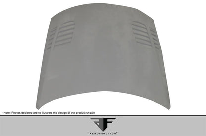 2006-2008 BMW 3 Series E90 4DR AF-1 Hood, Fiberglass - view 8