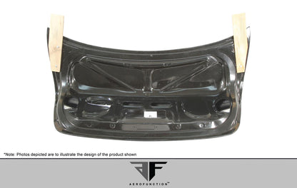 2006-2008 BMW 3 Series E90 4DR Carbon AF-1 Trunk Lid, Carbon Fiber - view 5
