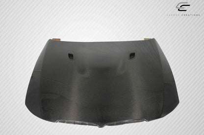 2006-2008 BMW 3 Series E90 4DR DriTech M3 Look Hood, Carbon Fiber - view 3