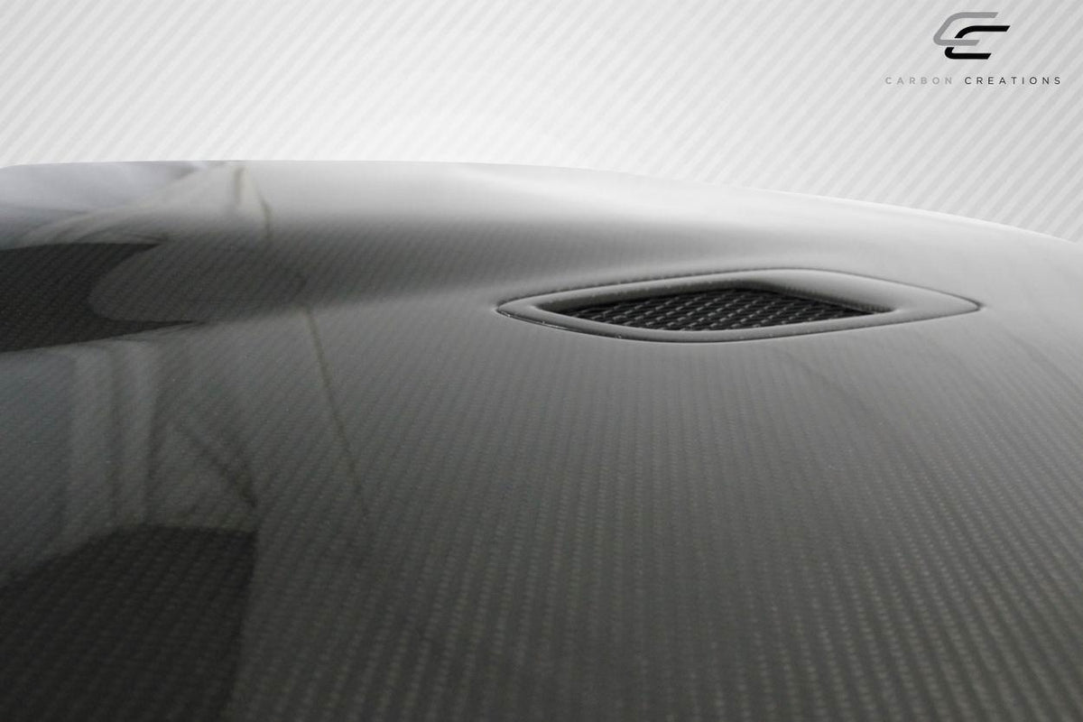 2006-2008 BMW 3 Series E90 4DR DriTech M3 Look Hood, Carbon Fiber - view 5