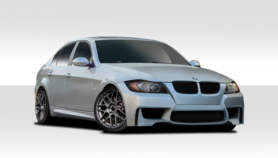 2006-2008 BMW 3 Series E90 4DR 1M Look Body Kit, Fiberglass - view 1