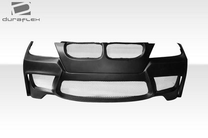 2006-2008 BMW 3 Series E90 4DR 1M Look Front Bumper Cover, Fiberglass - view 3
