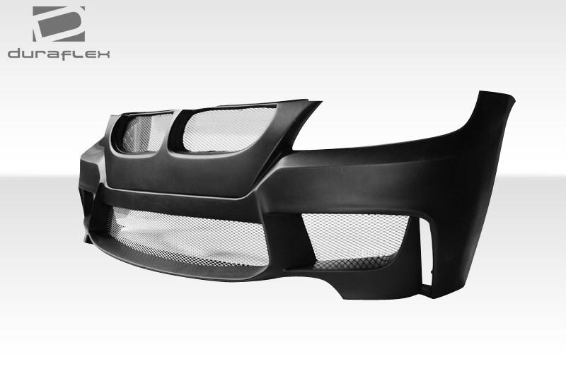 2006-2008 BMW 3 Series E90 4DR 1M Look Front Bumper Cover, Fiberglass - view 4
