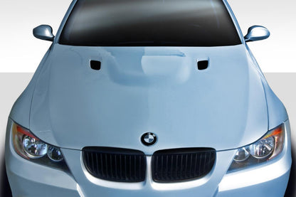 2006-2008 BMW 3 Series E90 4DR M3 Look Hood, Fiberglass - view 1