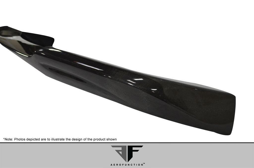 2006-2010 BMW M5 E60 Carbon AF-1 Front Add-On Spoiler, Carbon Fiber - view 5