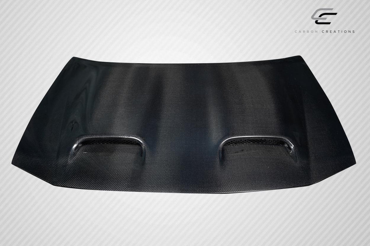 2006-2010 Dodge Charger Redeye Look Hood, Carbon Fiber - view 2