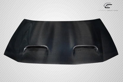 2006-2010 Dodge Charger Redeye Look Hood, Carbon Fiber - view 2