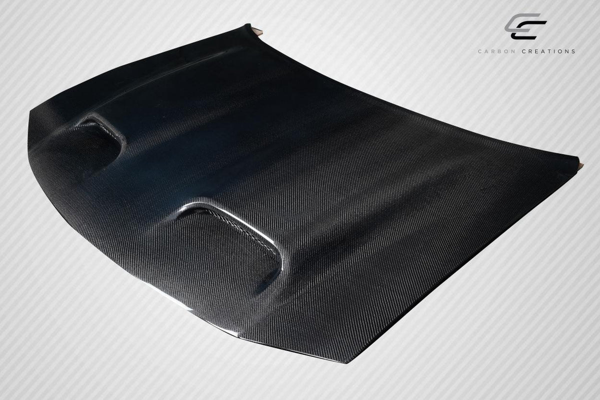 2006-2010 Dodge Charger Redeye Look Hood, Carbon Fiber - view 3