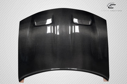 2006-2010 Dodge Charger Redeye Look Hood, Carbon Fiber - view 5