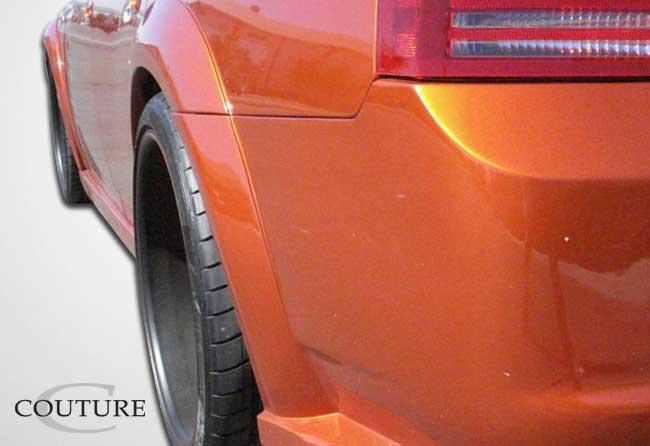 2006-2010 Dodge Charger Polyurethane Luxe Wide Body Rear Fender Flares - view 3