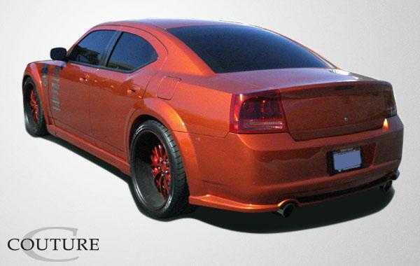 2006-2010 Dodge Charger Polyurethane Luxe Wide Body Rear Fender Flares - view 4
