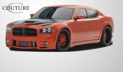 2006-2010 Dodge Charger Polyurethane Luxe Wide Body Rear Fender Flares - view 6