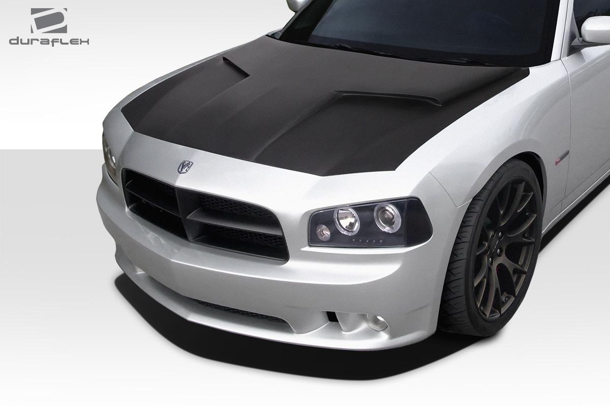 2006-2010 Dodge Charger Challenger Hood, Fiberglass - view 2