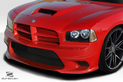 2006-2010 Dodge Charger Hellcat Look Front Bumper, Fiberglass - view 2