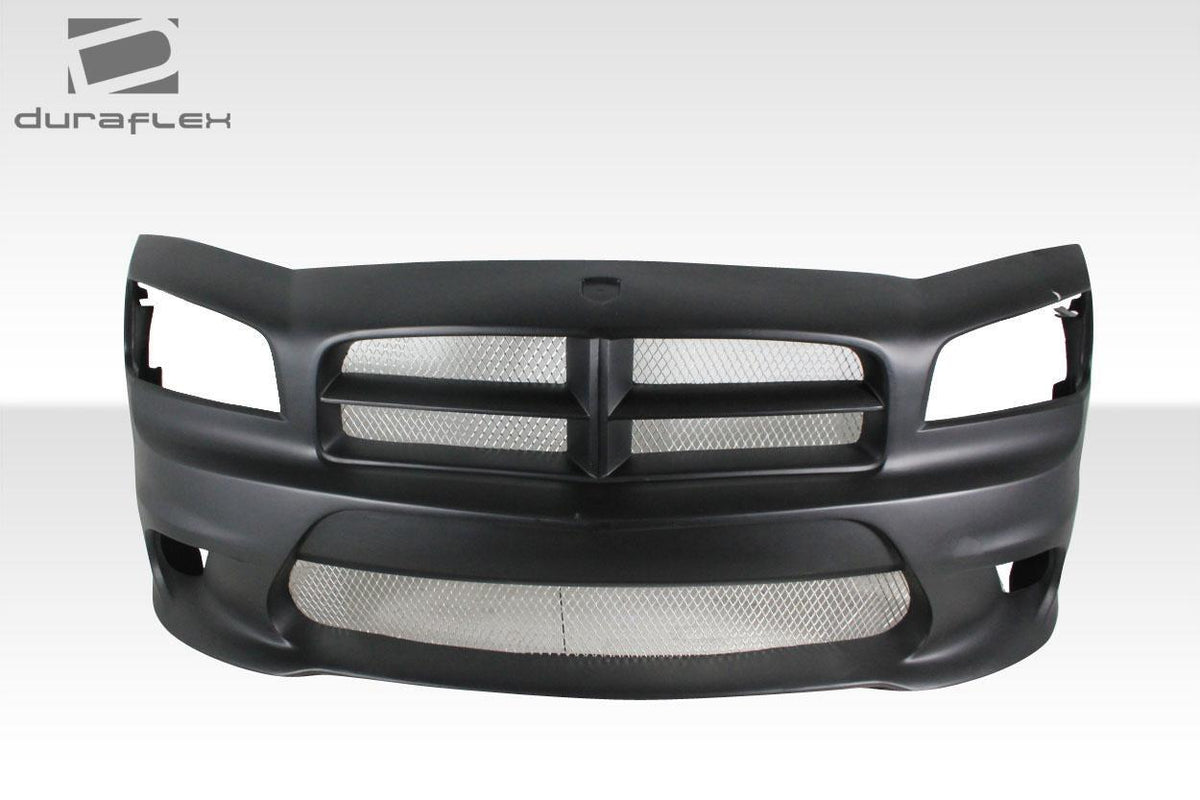 2006-2010 Dodge Charger Hellcat Look Front Bumper, Fiberglass - view 3