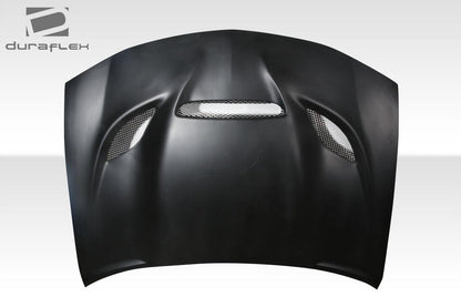 2006-2010 Dodge Charger Hellcat Look Hood, Fiberglass - view 4