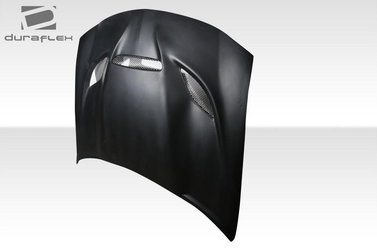 2006-2010 Dodge Charger Hellcat Look Hood, Fiberglass - view 5