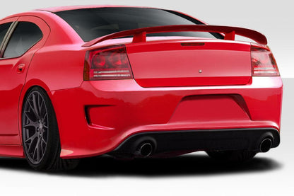 2006-2010 Dodge Charger Hellcat Look Rear Bumper, Fiberglass - view 1