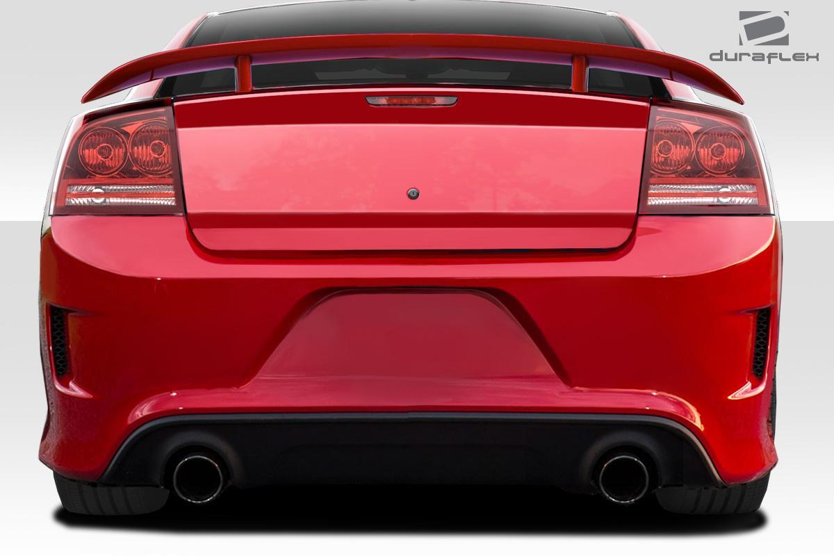2006-2010 Dodge Charger Hellcat Look Rear Bumper, Fiberglass - view 2
