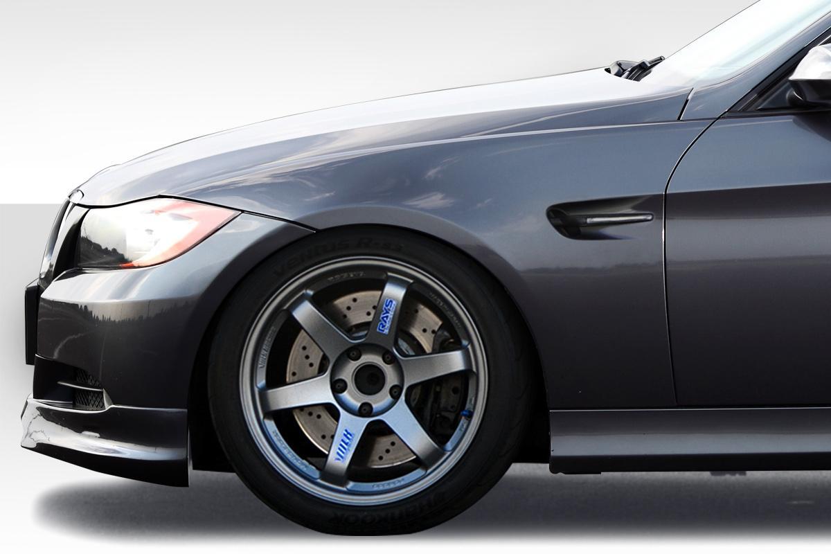 2006-2011 BMW 3 Series E90 4DR M3 Look Fender - 2 piece, Fiberglass - view 1