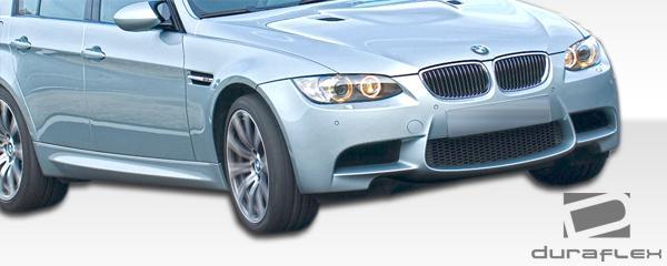 2006-2011 BMW 3 Series E90 4DR M3 Look Side Skirts Rocker Panels - view 7