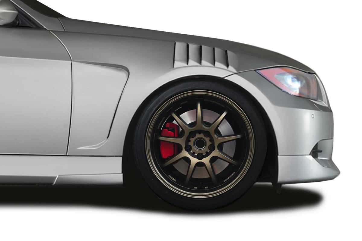 2006-2011 BMW 3 Series E90 Endurance Front Fenders, Fiberglass - view 1