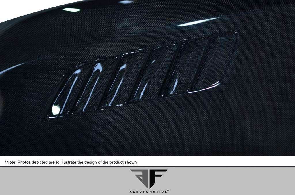 2007-2010 BMW 3 Series E92 2DR E93 Convertible Carbon AF-1 Hood - view 7